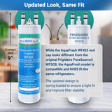 Aqua Fresh WF425 Refrigerator Water Filter (3-Pack) | Replacement for WF3CB, PureSource 3, 706465, 242086201, 242086203, 242294501, 242069601, AP4567491, PS3412266, WF425, Fridge Filter