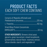 Nutramax Solliquin Calming Support for Dogs, Behavioral Health Supplement with L-Theanine, Magnolia/Phellodendron, and Whey Protein Concentrate, Soft Chews, 75 Count