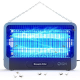 IQN Bug Zapper Indoor, Electric Fly Mosquito Traps Zapper Killer -20W High-Efficiency UVA Light Attacks Insects & Kill via Max. 4200V Grid, Lightweight w/Drawer Tray -Easy to Clean (Black)