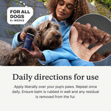 PetLab Co. Paw Balm for Dogs - Moisturizes and Supports Dry Paws - Easy to Use Paw Soother for Dogs of All Ages - Dog Paw Wax