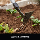 CORONA GT 3244 Extended Reach Hoe and Cultivator, Red, No Size,40.16 x 9.65 x 5.51 inches, Gray