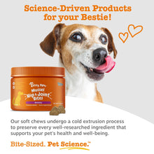 Load image into Gallery viewer, Zesty Paws Mussel Mobility Bites for Dogs - New Zealand Green Lipped Mussel with Natural Glucosamine &amp; Chondroitin + Omega-3 Fatty Acids - Hip &amp; Joint Support Supplement Soft Chews – 90 Count

