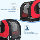 Bicycle Dog Carrier - 88Lbs Capacity Pet Bike Trailer with 19" Air Tires,Foldable Dog Trailer for Bike | with 600d Durable Waterproof Oxford Cloth | Universal Coupler | for Medium/Large Pets