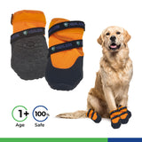 Healers Urban Walker III- Dog Boots for Paw Protection, Waterproof, Non Slip Rubber Sole, Pet Booties, 1-Pair