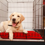 Drydiet PVC Pet Crate Floor Protection Mat 29" X 44" XXL Washable Floor Covering Reusable Waterproof Non Slip Rug Whelping Pad for Pet