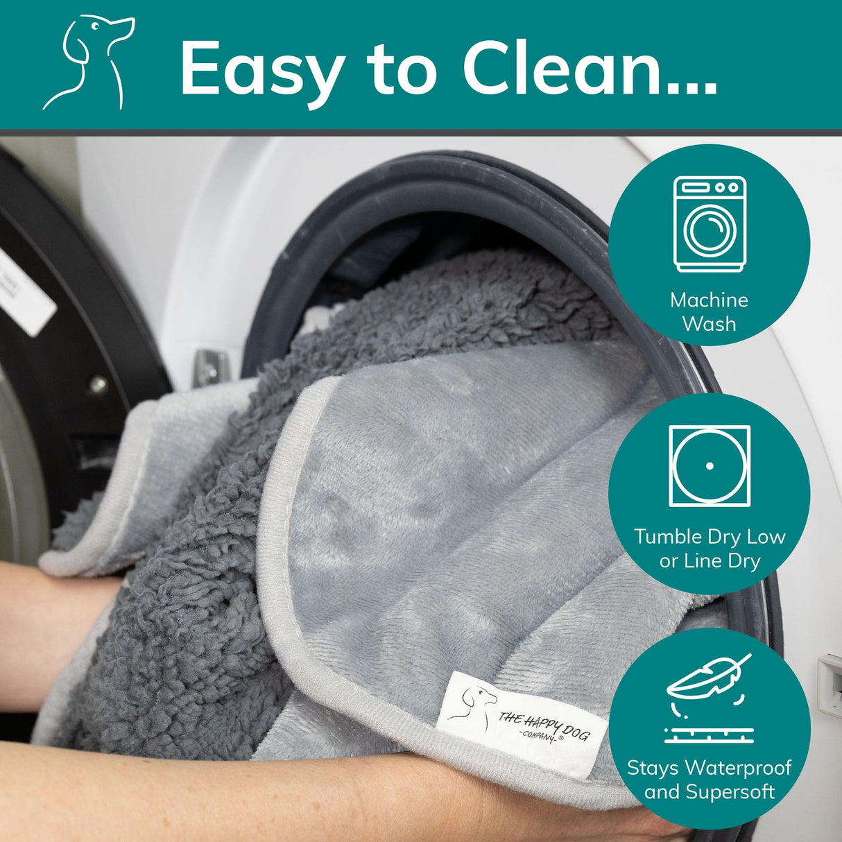 Waterproof Dog Blanket Washable – Dog Waterproof Blanket for Chair & Crate, Reversible Sherpa & Microfiber, Thick 460 GSM Dog Blanket Waterproof, 30x40
