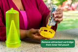RESCUE! Yellowjacket Attractant Cartridge (10 Week Supply) – for RESCUE! Reusable Yellowjacket Traps - (2 Pack)