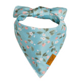 Remy+Roo Spring Dog Bandanas - 4 Pack Meadow Set | Premium Durable Adjustable Polyester Fabric | Patented Shape Girl Dog Bandana, Floral Bandana for Dogs (Small)