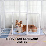MARUNDA Dog Cooling Mat, No Need to Freeze Or Refrigerate This Cool Pet Pad Cat Mats- Keep Your Pet Cool, Machine Washable. ((44" x 32" XL-Crate), Blue)