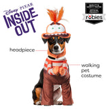Rubies Disney Inside Out: Anxiety Pet Costume for For Dogs or Cats, Large