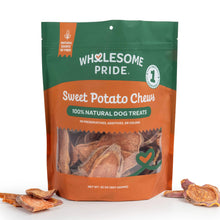 Load image into Gallery viewer, Wholesome Pride Sweet Potato Chews All-Natural Single Ingredient Dog Treats, 32 oz
