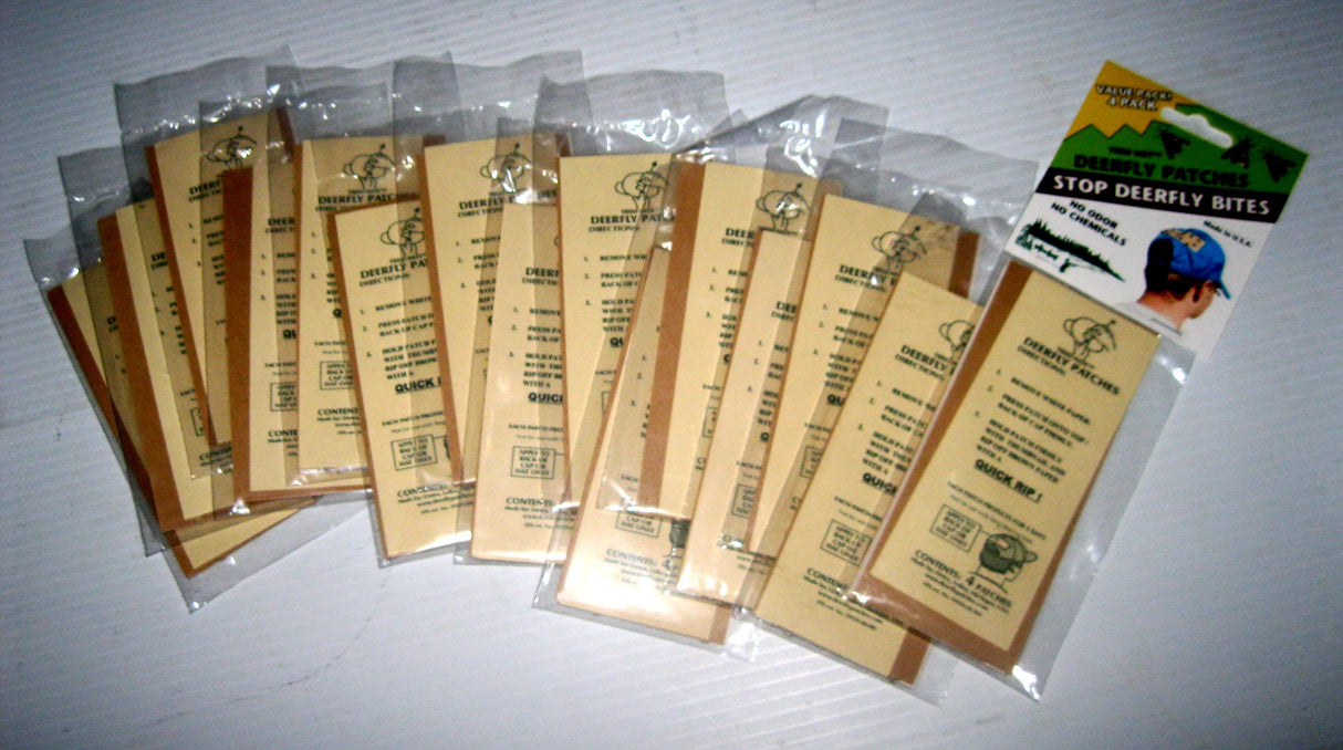 Deerfly Patches/Deer Fly Repellent Patch (4 Pack)