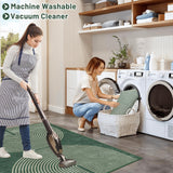 Office Chair Mat for Hardwood Floor&Tile Floor,36"X 48" Heavy Duty Desk Chair Mat for Hard Floors,Under Desk Rug for Rolling Computer Chair,Anti Slip,Low Pile Carpet Floor-Geo Green