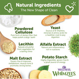 WHIMZEES Wellness Alligator Dog Dental Treats, Natural Chews, Small Size, (24 Count)