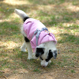 Furmate Dog Hoodies with Hurns Built in, Dog Sweatshirt for Small, Medium, and Large Dogs, Warm Sweaters for French Bulldogs, Pitbull, Puppy, Winter Jacket Alternative - Pink - L