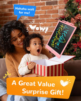 LCD Writing Tablet,Gifts for 3 Years Old Boys and Girls,10 Inch Colorful Doodle Board Drawing Tablet, Erasable Reusable Electronic Drawing Pads, Educational and Learning Toy for Kids