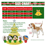 Dog Christmas Red Velvet Dress Cute Puppy Xmas Outfits Santa Claus Cat Skirt with 2 Bow Accessories Thermal Winter Warm Dog Clothes Coat Holiday Costumes(X-Large)