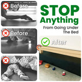 ECOHomes Under Bed Blocker Barrier | Under The Bed Gap Blocker Stretchable Elastic Band Strap Keeps Out Toys, Robots from Going Below Your Bed, Couch & Furniture Bottom Bumper (20 Ft by 6 Inch)