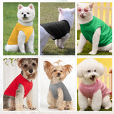 DegGod Custom Dog T-Shirts with Name/Photo/Logo Text for Dogs, Yellow Breathable Personalized Print Name Pet Vest Clothes Summer Clothing Pullover for Pet Puppy Cats Kitten (XXXL, Yellow)