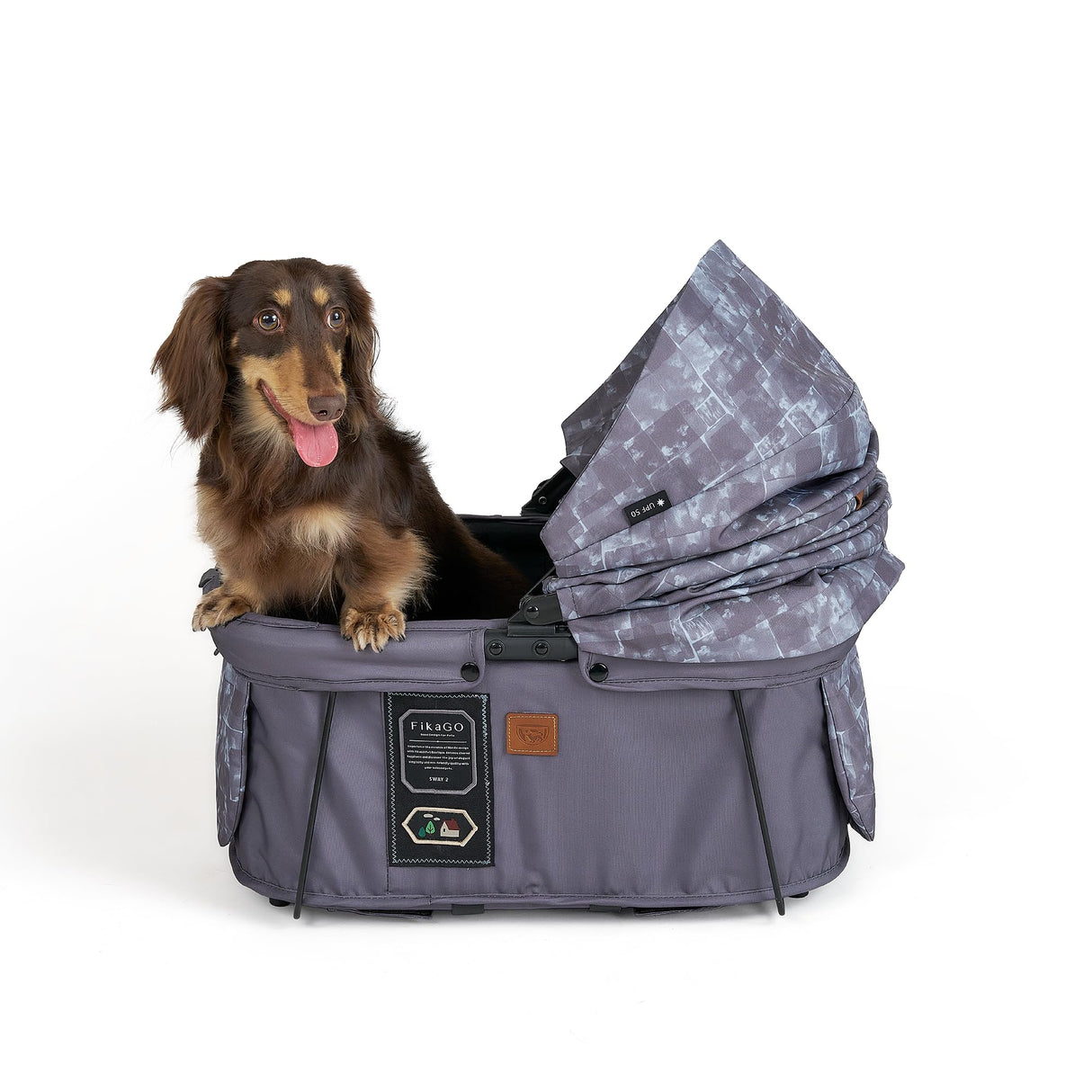Sway2 Pet Car Seat and Carrier, 2-in-1 Booster Seat for Small Dogs and Cats