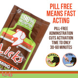 Licks Dog Zen Calming Aid Supplements - 15-use (Roasted Chicken Flavor)