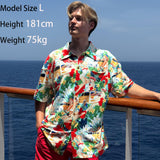 Dog Shirt Hawaii Breathable Cool Beach Style T-Shirt Dog Clothes for Medium to Large Dogs Owners and Pet Shirts Sold Separately,XL Red Girl