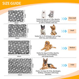 Dog Bed Mat - Reversible Dog Crate Bed Mats, Soft & Breathable Kennel Pad, Durable Crate Bed for Small Medium Large Dogs & Cats