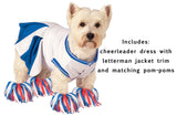 Rubies Cheerleader Pet Costume for Dogs or Cats, Small
