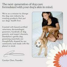 Load image into Gallery viewer, Dandylion Soft Paws Lotion with Brush | Dog Paw Balm &amp; Paw Butter | Hydrating, Vet-Approved, Lick-Safe, Fragrance-Free | pH-Balanced for Itchy, Dry, Cracked Dog Paws | 0.6 fl oz
