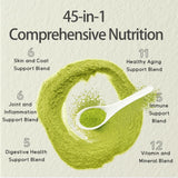 Dog Multivitamin Powder with Chondroitin, Omega 3 & Probiotics - 45-in-1 Daily Vitamins and Supplements for Dogs to Support Joint, Immune System, Digestive Health, Skin & Coat - 8.8 oz