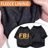 2 Pack Chihuahua Sweater Dog Sweaters for Small Dog Boy Black Fleece Sweater Chihuahua Clothes Pattern Puppy Clothes Fall Winter Pet Clothing Medium