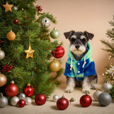 Mklhgty Tie Dye Dog Hoodie, Winter Coat for Small Dogs - Ultra-Soft Adjustable Warm Hood, Breathable Comfort Fabric for Daily Use