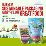 Bird Street Bistro Cockatiel Food Sample 3 Pack - Cooks in 3-15 min w/Natural Whole Grains - Healthy Non-GMO Fruits, Dried Vegetables, Health Orientated Spices