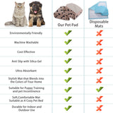 Waterproof Dog Bed Cover - nanbowang Pet Blanket Sofa Couch Furniture Protector for Kids Children Dog Cat, Reversible (40x50 Inch Pack of 1, Beige)