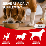 Turkey Tail Mushroom for Dog, Canine Cancer Relief, Buddy Lumps and Bumps & Normal Cell Growth Guard, Reishi, Shiitake, Maitake, Turmeric Root