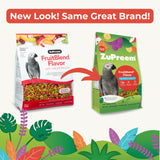 ZuPreem FruitBlend Flavor Pellets Bird Food for Parrots and Conures, 3.5 lb (Pack of 2) - Daily Blend Made in USA for Caiques, African Greys, Senegals, Amazons, Eclectus, Small Cockatoos