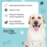 Mighty Paw Waggables Allergy Immune + Itch (Made in The USA) -Dog Chews Anti-Itch for Dogs. Allergy Support Vitamins for Skin and Coat Allergies. Omega 3 & Quercetin for Pets 120 Ct