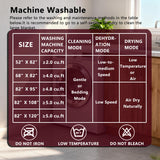 Tuffeel Waterproof Blanket for Bed King Size, Leak Proof Dog Couch Blankets Reversible, Pet Throw Sofa Furniture Protector Machine Washable-82 x108,Burgundy Red+Cream
