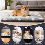 pobopobo Dog Bed Mat, Reversible Crate Pads for Small/Medium/Large Dogs & Cats Sleeping, Portable & Soft, Dog Beds Crate Pad M(30"*20"*1.5")