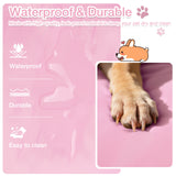 Kritter Planet Waterproof Foldable Dog Bed Pad for Camping & Travel, Portable Roll-Up Dog Bed Car Seat Pet Cushion Mat with Handles for Medium & Large Dogs, Indoor & Outdoor Use