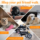 Dog Lift Harness, Dog Support & Recovery Sling for Full-Body & Hind/Front Leg – Pee-Able Design for Large/Medium Dogs – All-in-One Ideal Assistance for Senior, Disabled, Arthritic & ACL Canines (XXL)