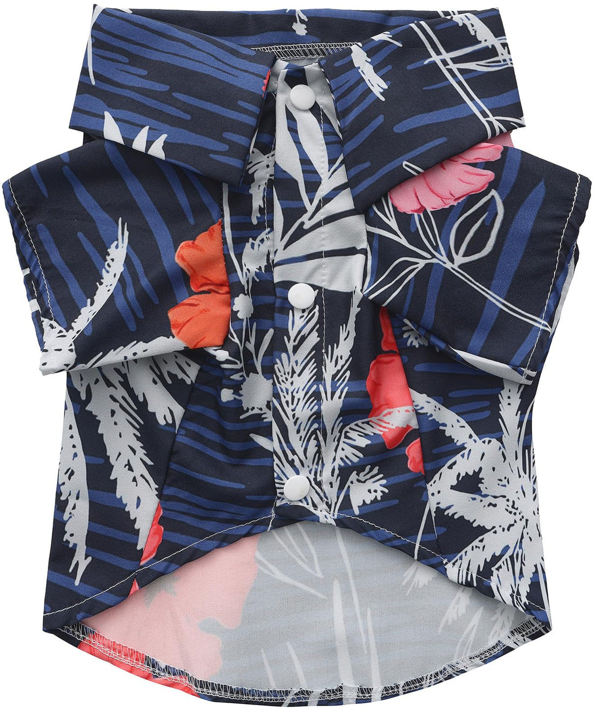 Kercynar Dog Shirt, Hawaii Dog Shirt Dog Style Floral Cool Clothes Hawaiian Shirts for Small Dogs Owner and Pet Shirts are Sold Separately