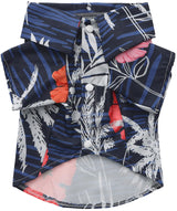 Kercynar Dog Shirt, Hawaii Dog Shirt Dog Style Floral Cool Clothes Hawaiian Shirts for Small Dogs Owner and Pet Shirts are Sold Separately
