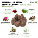 Deley Naturals Dog UTI Chews - Vet-Grade Cranberry Supplement for Dogs with D-Mannose & Echinacea for Bladder & Urinary Tract Health - Urinary Tract Supplements for Small to Large Breeds - 120 Chews