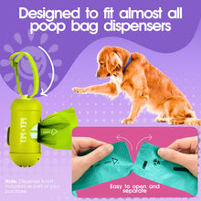 Load image into Gallery viewer, Pet N Pet 720 Counts Lavender Scented, Colorful Poop Bags for Dogs, 41% Plant Based &amp; 59% PE Dog Poop Bags Rolls, Extra Thick Dog Waste Bag, Doggy Bag
