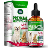 Dog Prenatal Vitamins for Moms During Lactating – Prenatal Vitamins for Dogs & Cats of All Breeds to Care for Pet Development – Multivitamin for Cats – 2 Oz – Herbal Supplement for Pets
