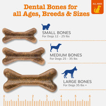 Load image into Gallery viewer, Zesty Paws Dental Bones - Fights Tartar &amp; Plaque - Gum, Teeth &amp; Bone Health - Cinnamon for Dog Breath - Immune, Joint, Gut, Skin &amp; Coat Support - Omega 3 EPA &amp; DHA and Calcium - Small Dogs - 28 ct
