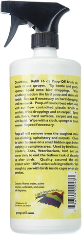 Poop-Off Bird Poop Remover Sprayer, 32 oz