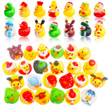 27 PCS Christmas Rubber Ducks Baby Showers Accessories Jeep Bath Toys for Kids Christmas Party Favors,Gift Exchange,Christmas Stocking Stuffers(Christmas)