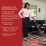 CAMPANELLI Pro Series Stain Remover Spray | Precision Point & Spray Carpet Cleaner for Pet Stains and Odors - Spot Remover for Carpets, Fabrics, Upholstery & Household Spills | 2 Pack, 18oz Each